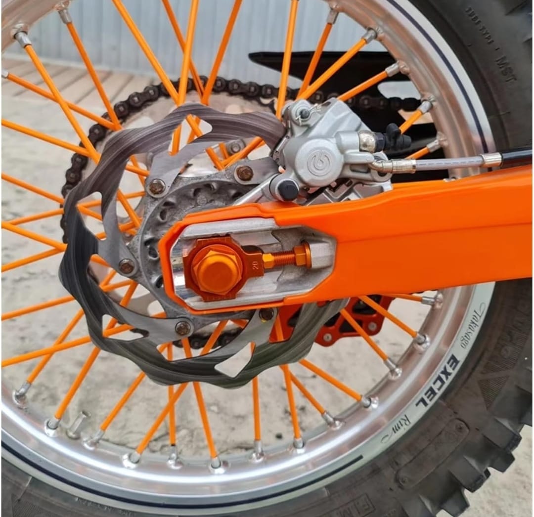 Tensor de cadena naranja