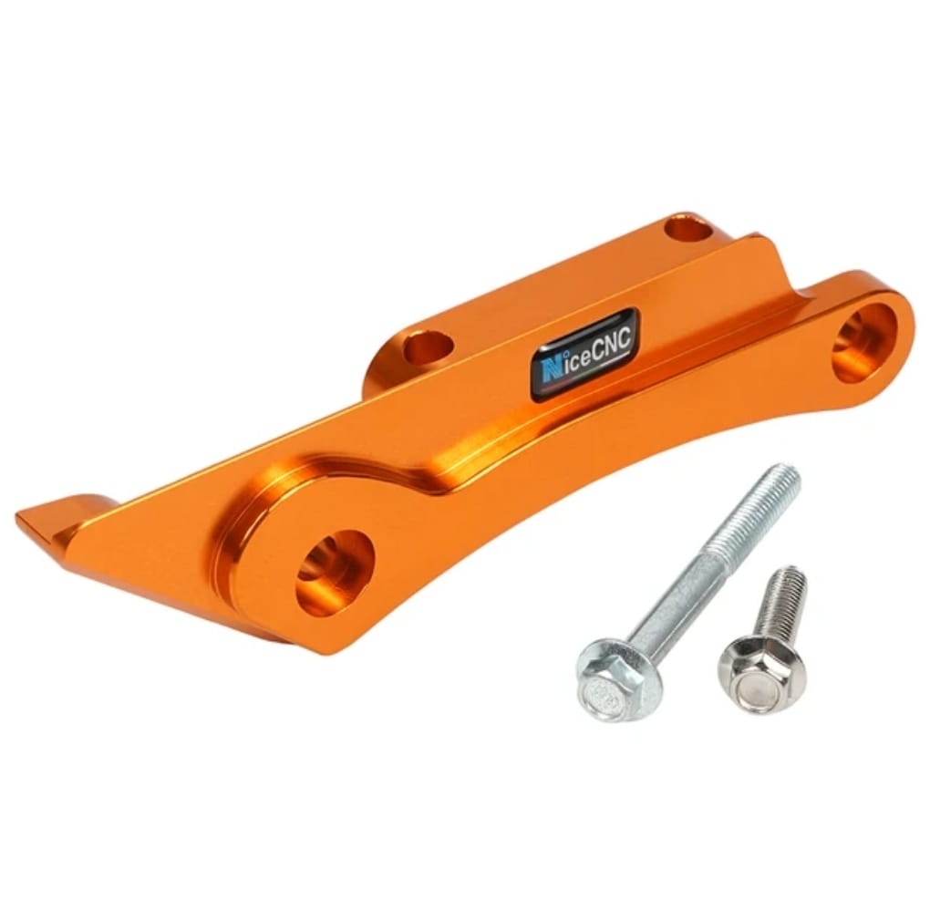 Protección guía de cadena naranja