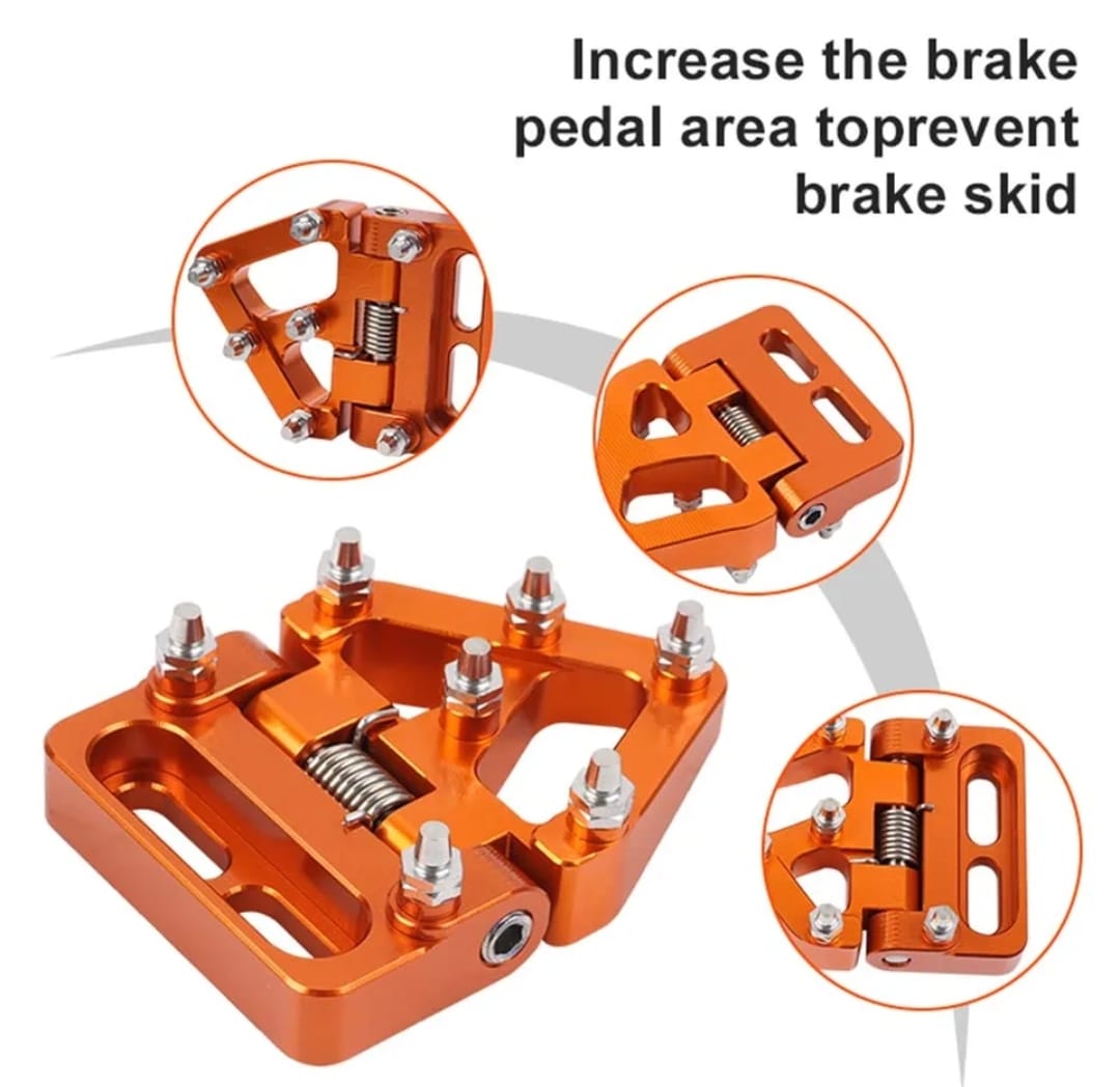 Punta pedal de freno plegable azul 2015