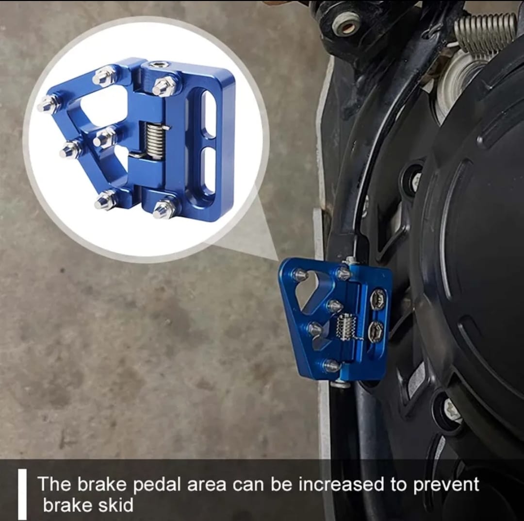 Punta pedal de freno plegable azul 2015