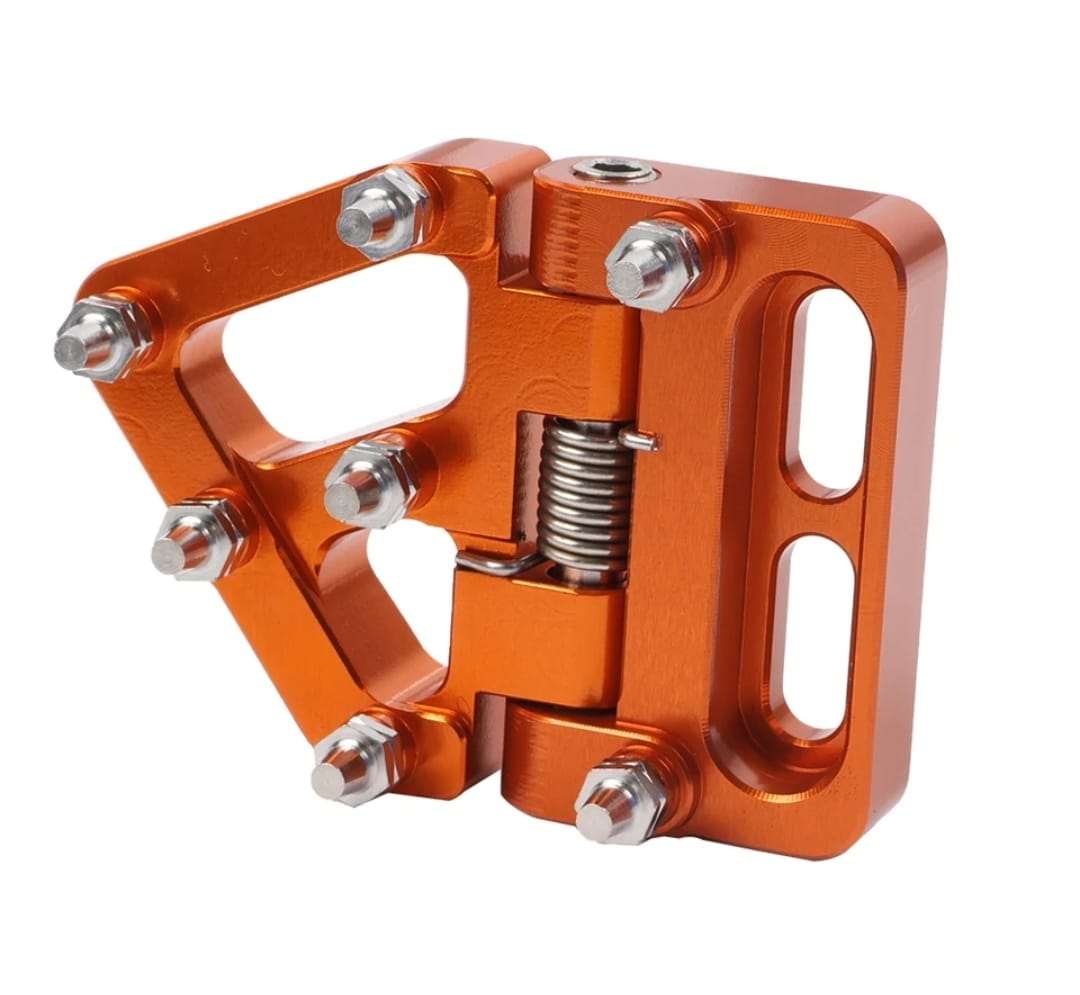 Punta pedal de freno plegable naranja 2015