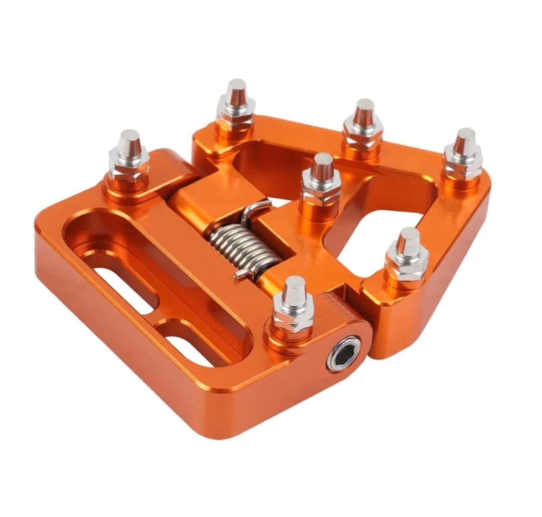 Punta pedal de freno plegable naranja 2015