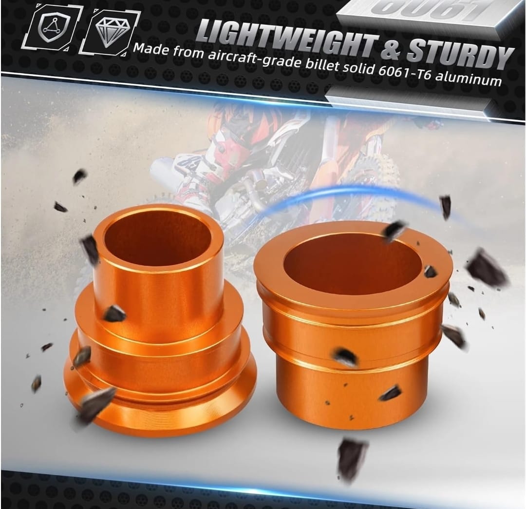 Juego de Bujes de rueda delantero y trasero espaciador