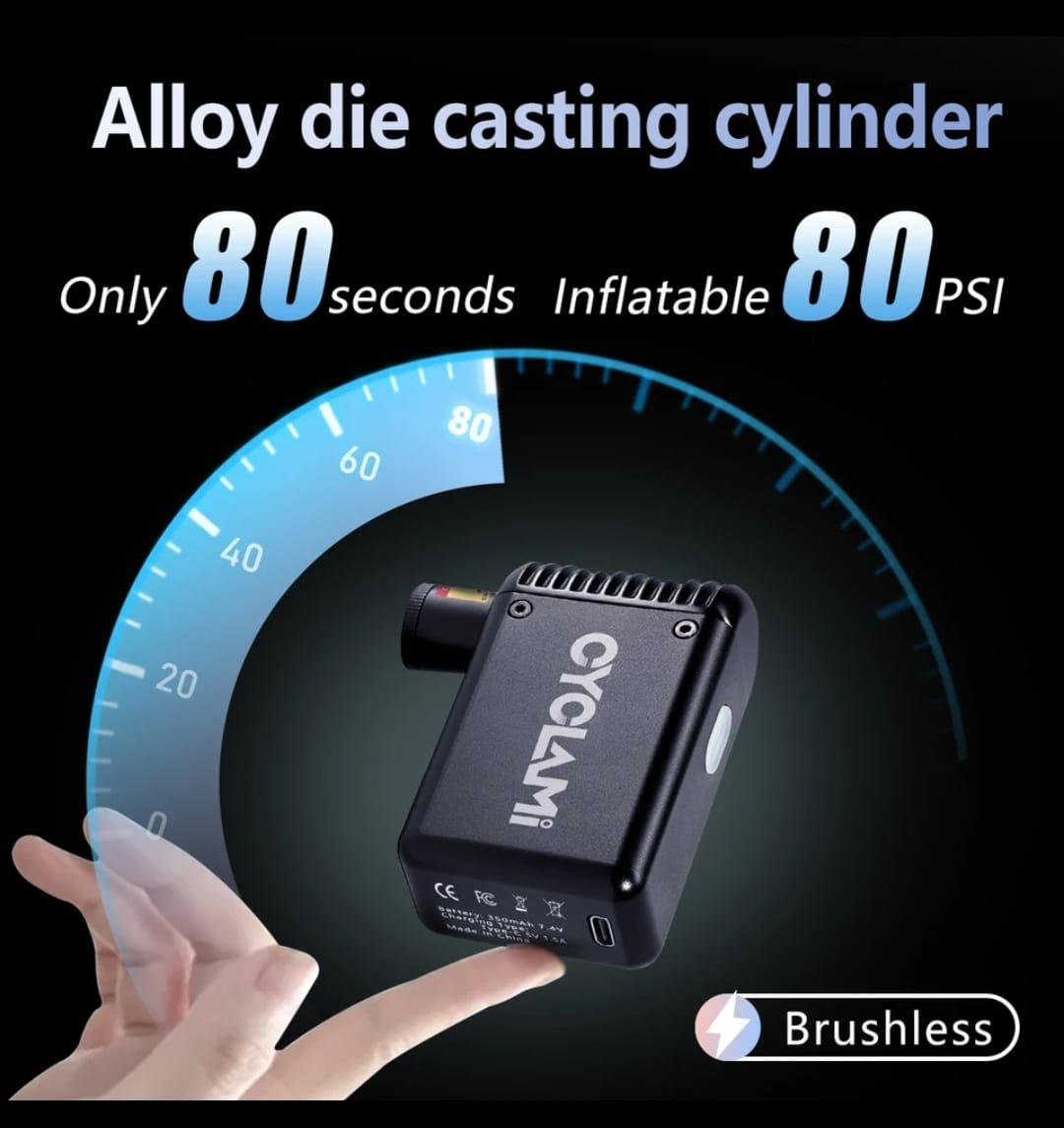 Mini  compresor de aire portátil recargable