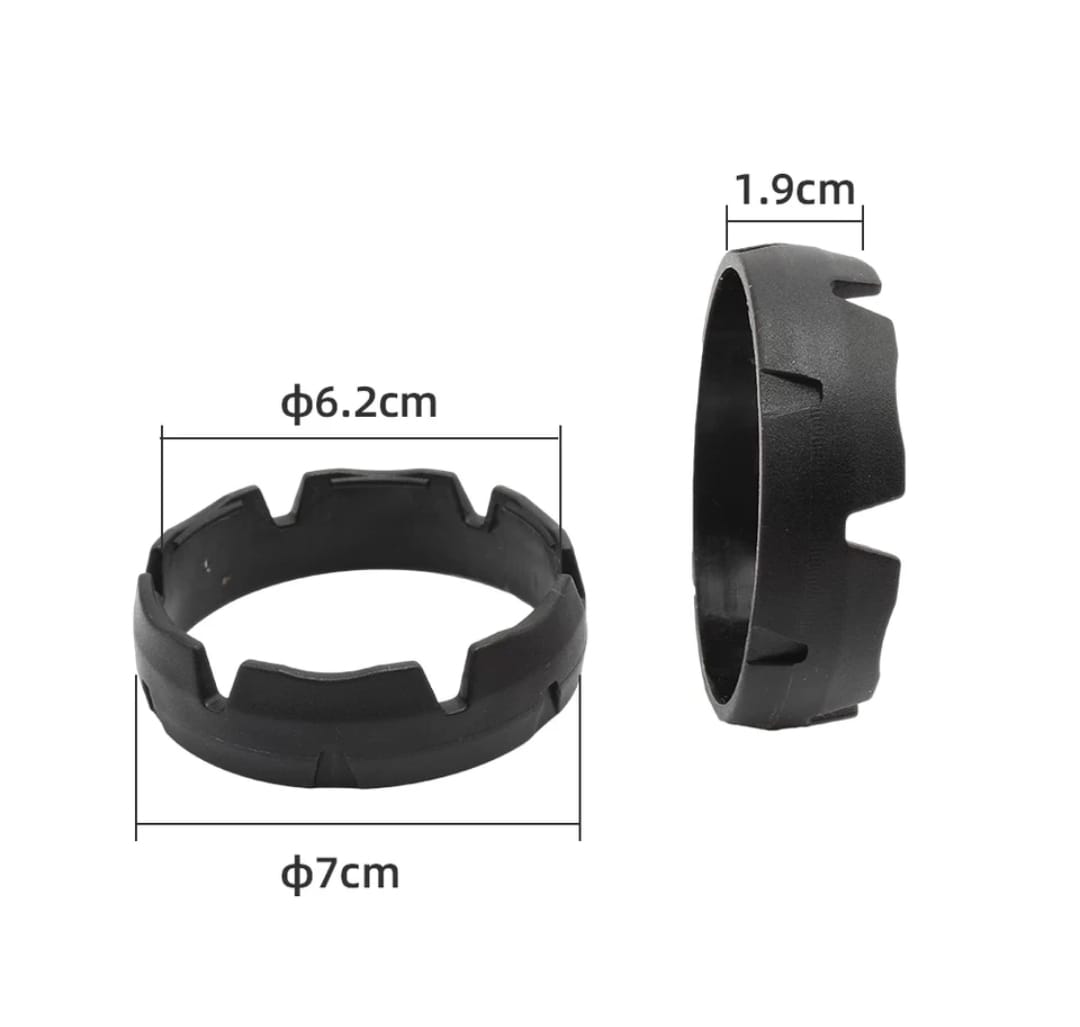 Anillo amortiguador delantero negro