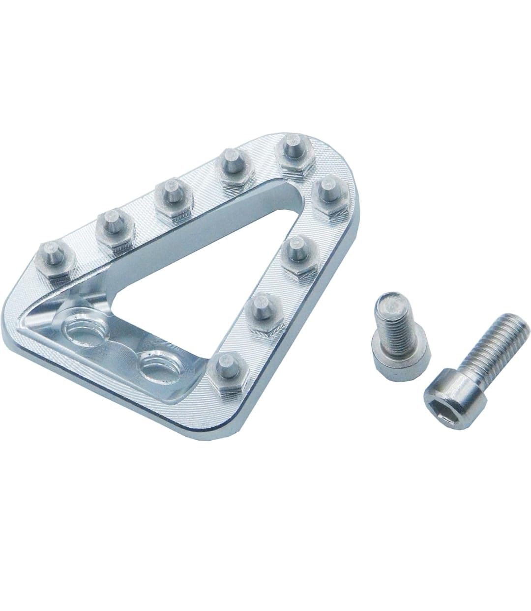 Punta pedal de freno plata