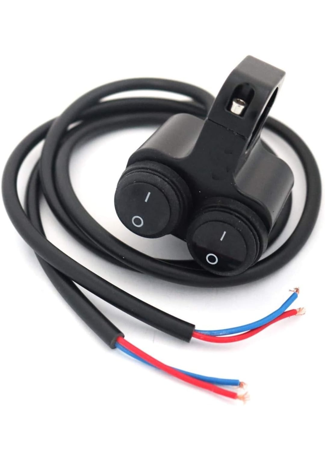 Doble Interruptor de Control de manillar de motocicleta de aleación de aluminio