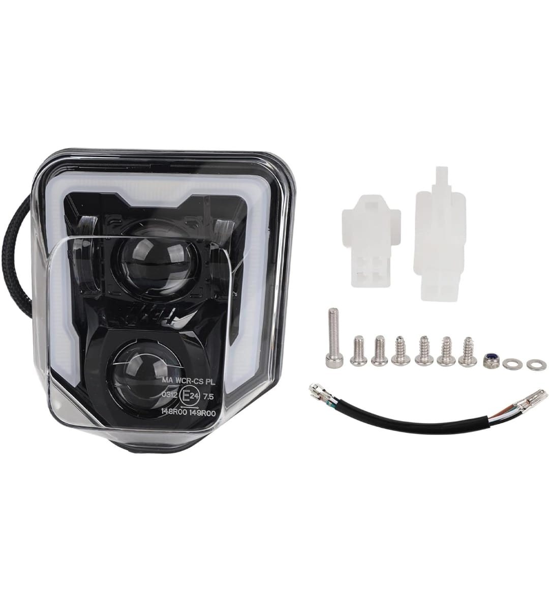 Faro Led Husqvarna alto brillo