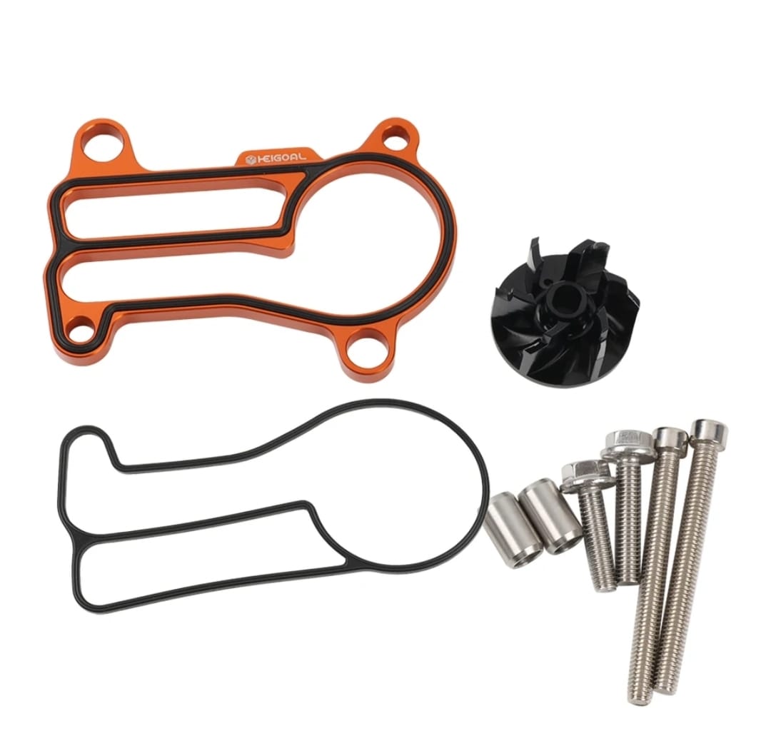 Kit de bomba de agua de alto flujo Naranja