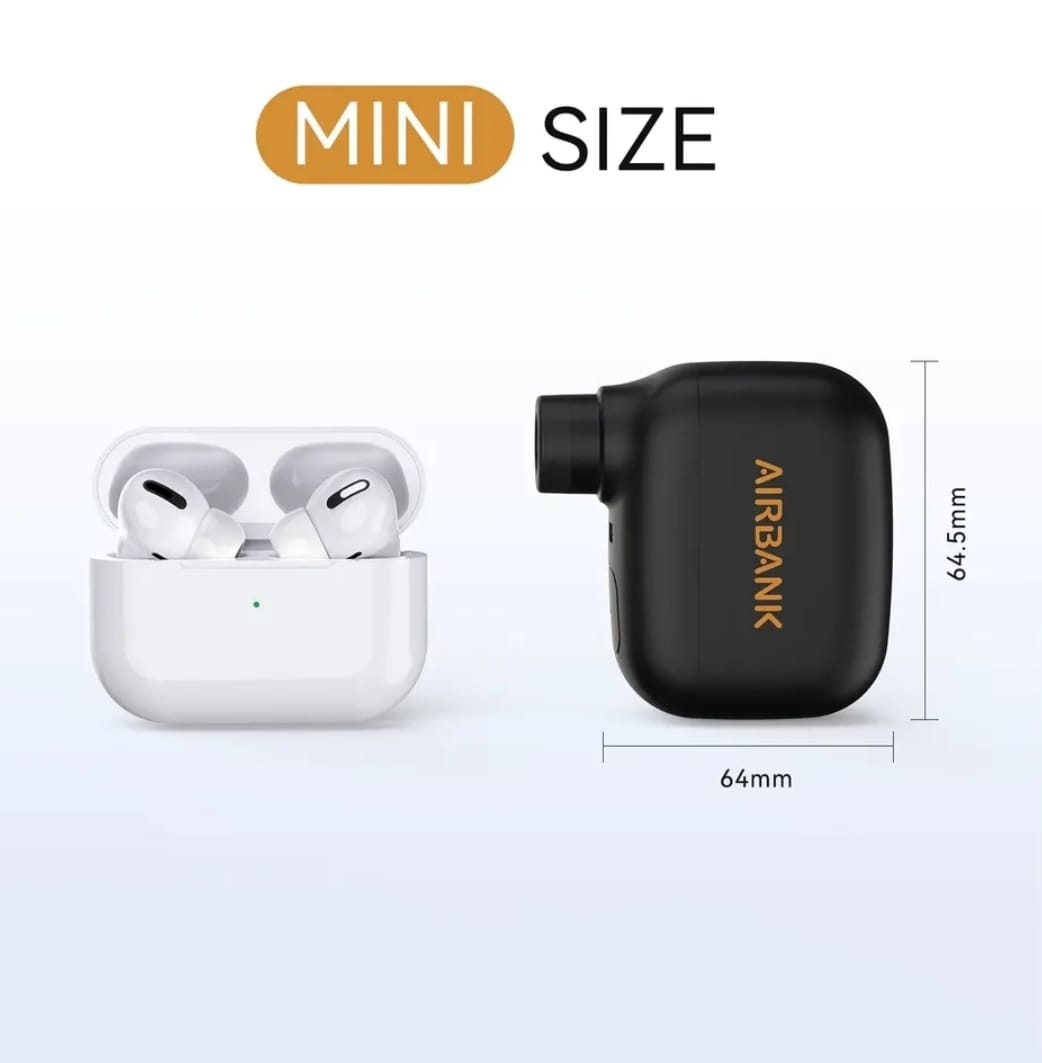 Mini compresor de aire portátil recargable