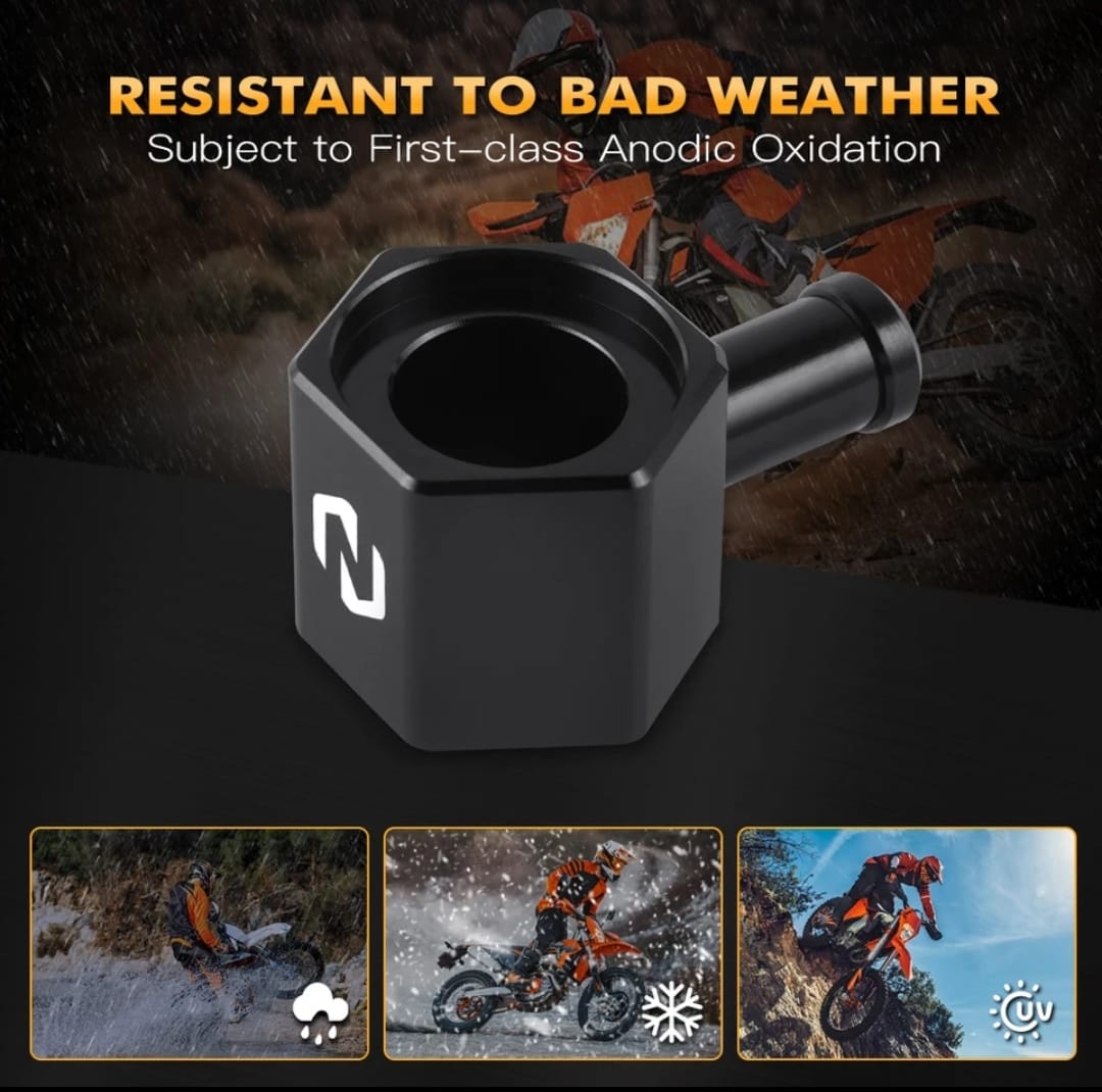 Conector de tanque de combustible Azul