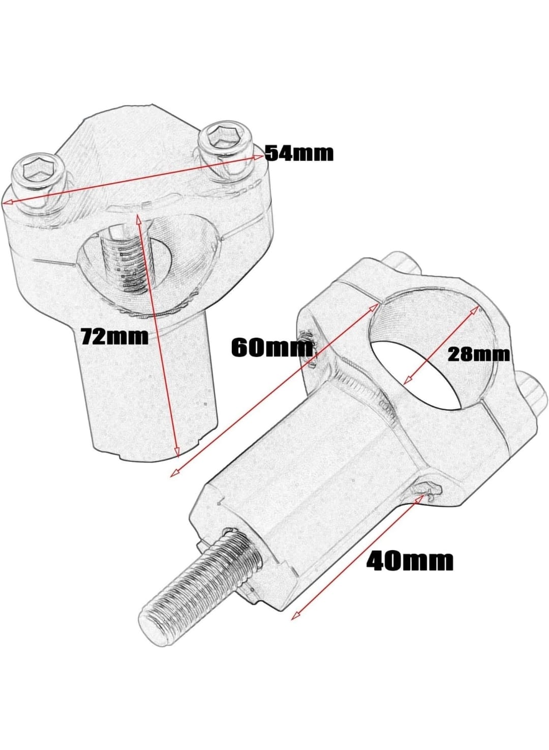 Elevadores de volante Naranja