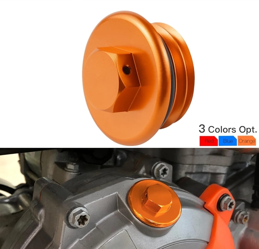 Tapon llenado de aceite de motor Naranja