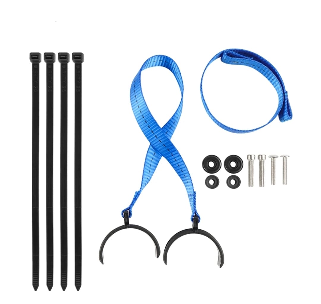 Correra de rescate delantero y posterior azul