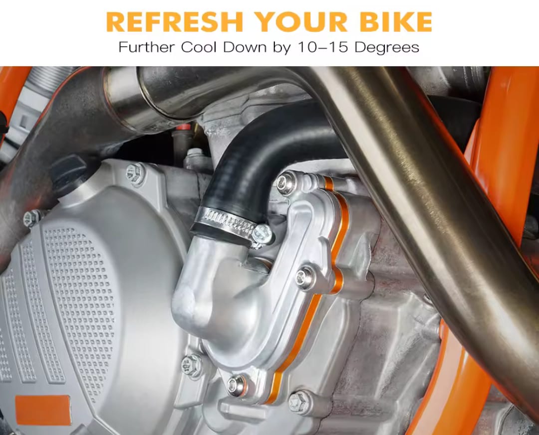 Kit de bomba de agua de alto flujo Naranja 4 Tiempos