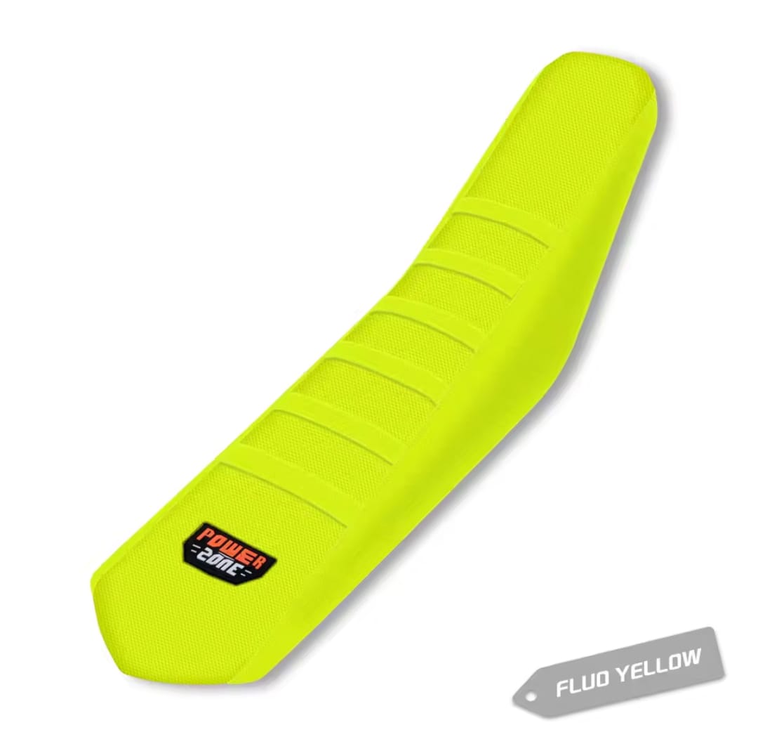 Forros para asiento de motocross y enduro, agarre de goma antideslizante Neon