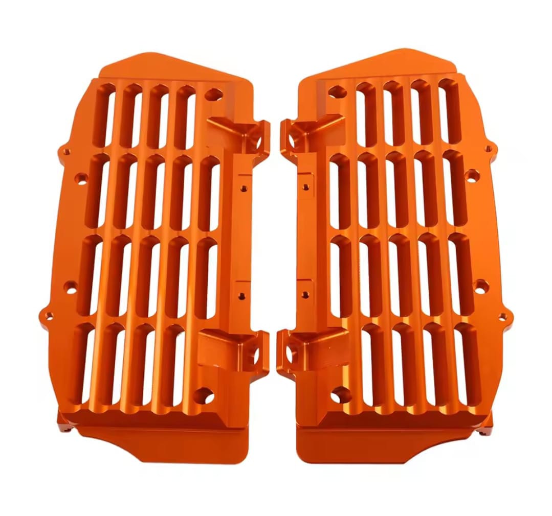 Protector de Radiador Aluminio Naranja