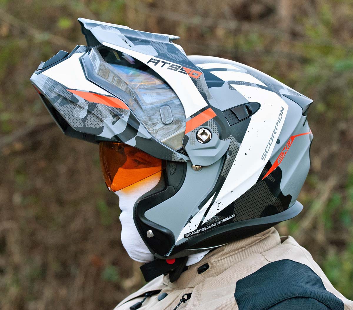 Casco Abatible Scorpion AT950 Talla S