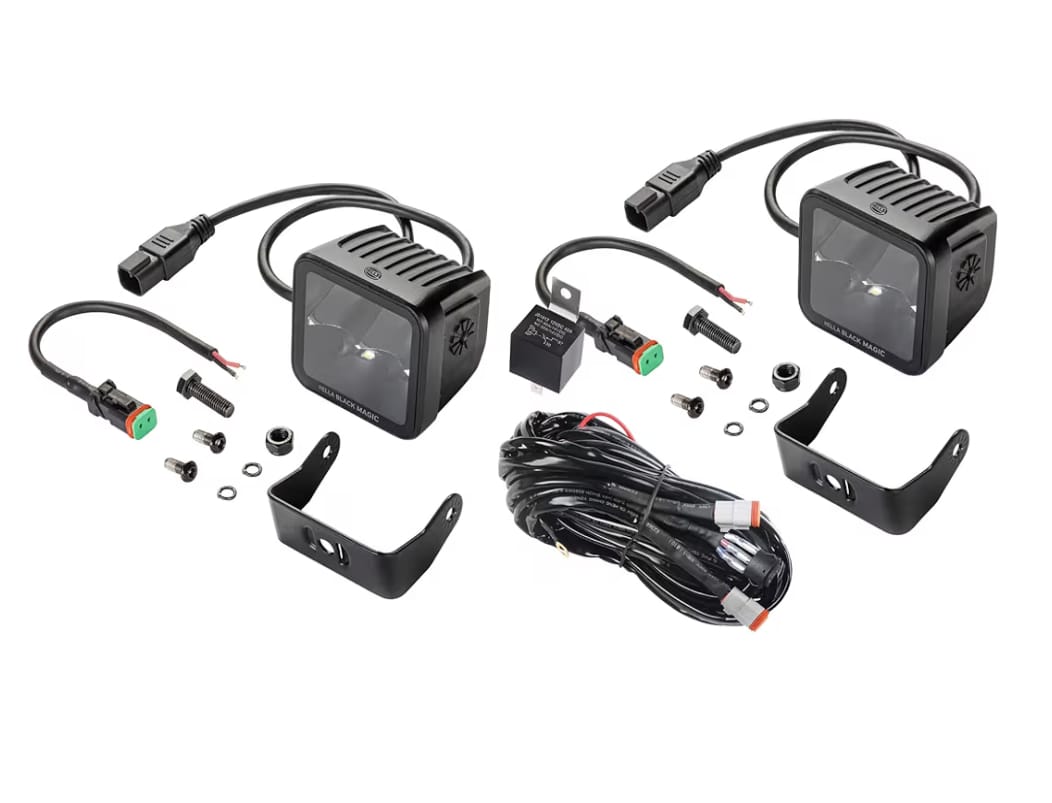 Hella Black Magic - Kit de cubo LED de 3.2 pulgadas