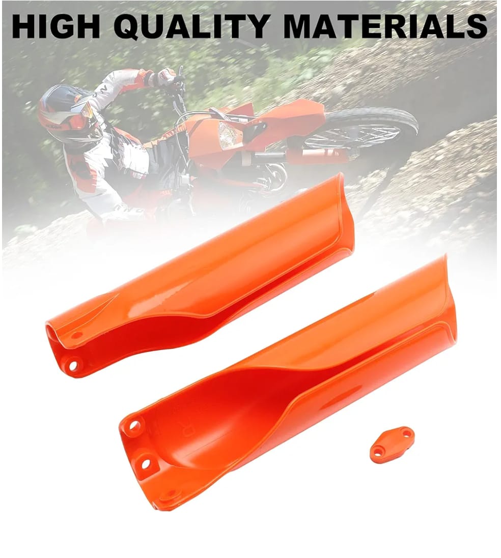 Protectores de suspensión delantera Naranja