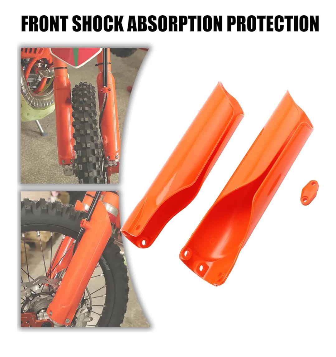 Protectores de suspensión delantera Naranja