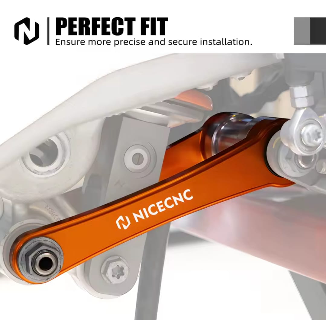 Bieleta descenso de suspensión negra