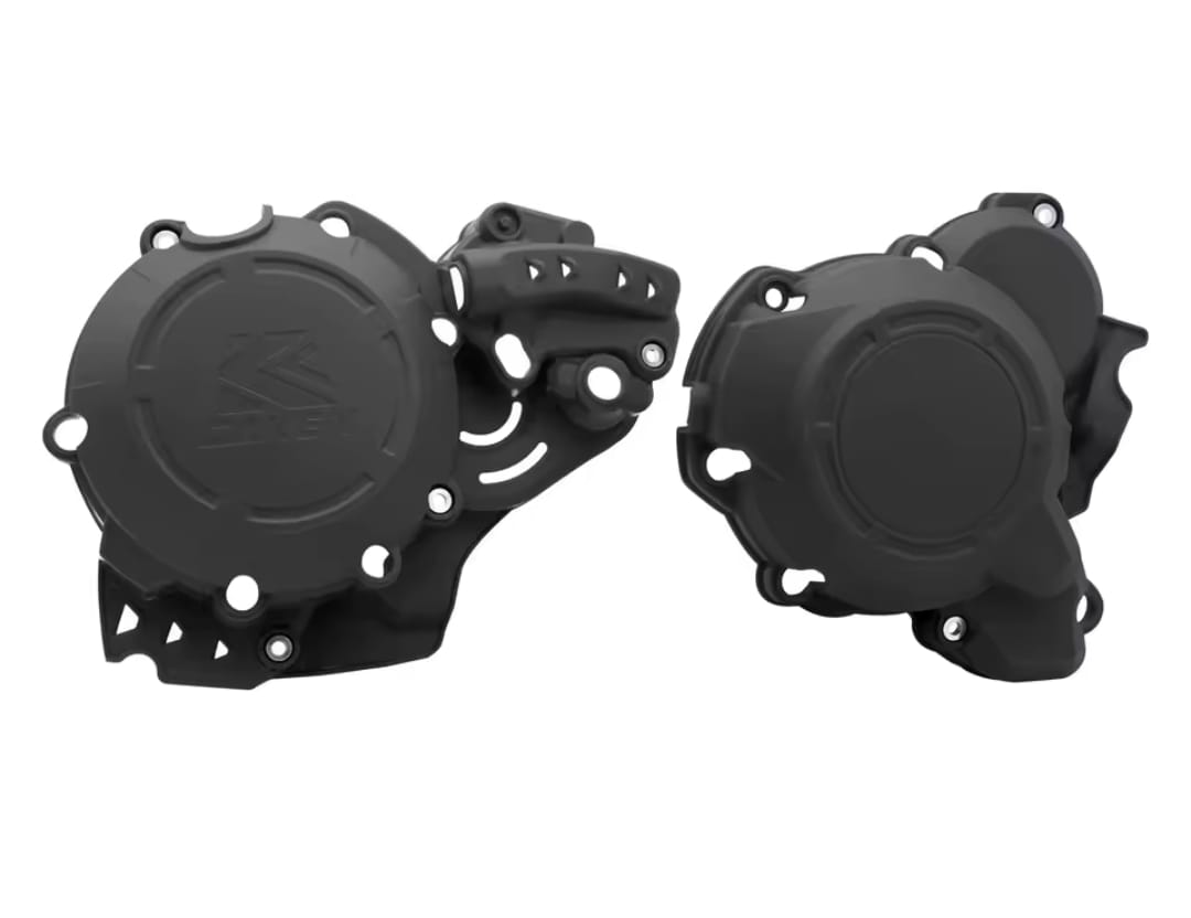 Protector de magneto y tapa de embrague KTM EXC EXC SX XC XC XCW XCW TPI 250 300 2019-2022 y Husqvarna TC TE 250