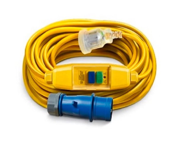 Campsite power lead adaptor