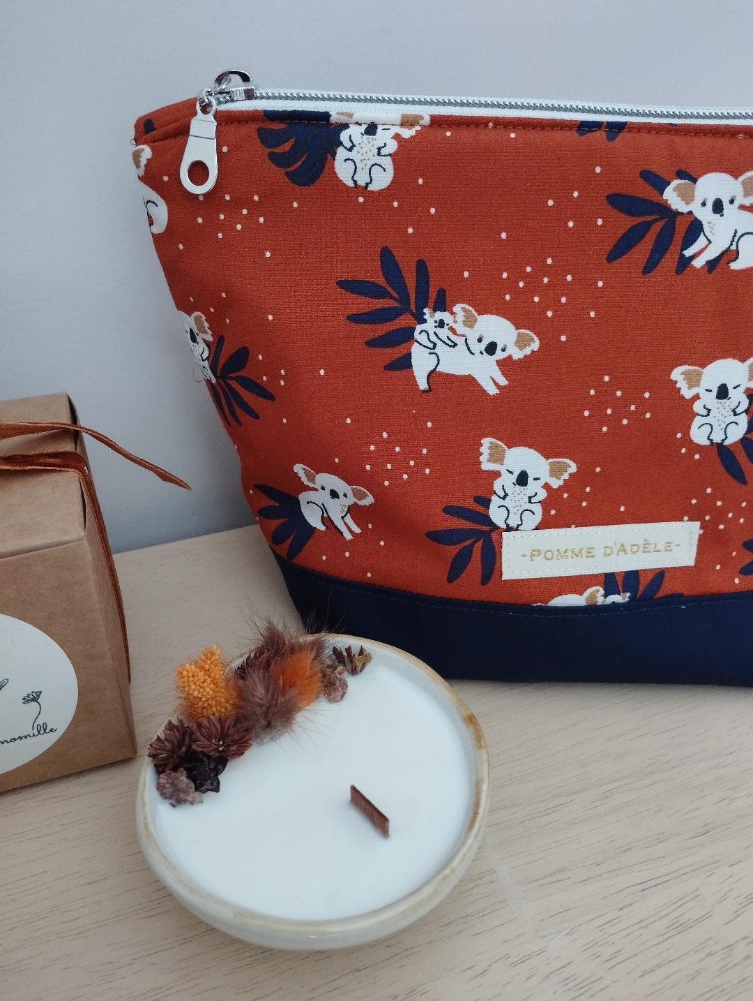 Trousse à motifs koala