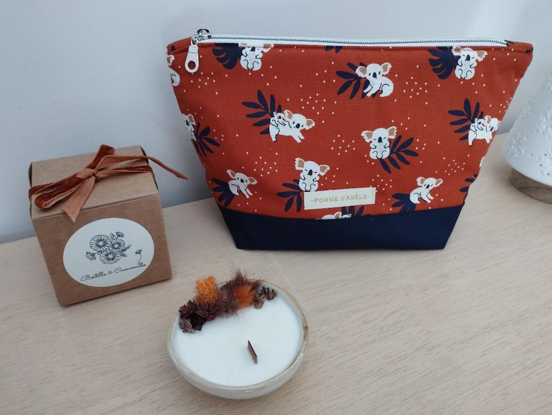 Trousse à motifs koala