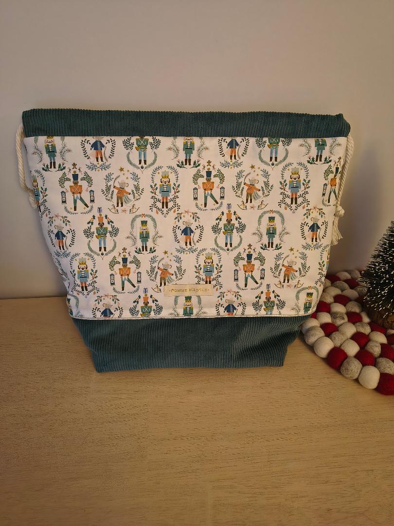 Sac à projet maxi casse-noisettes blanc