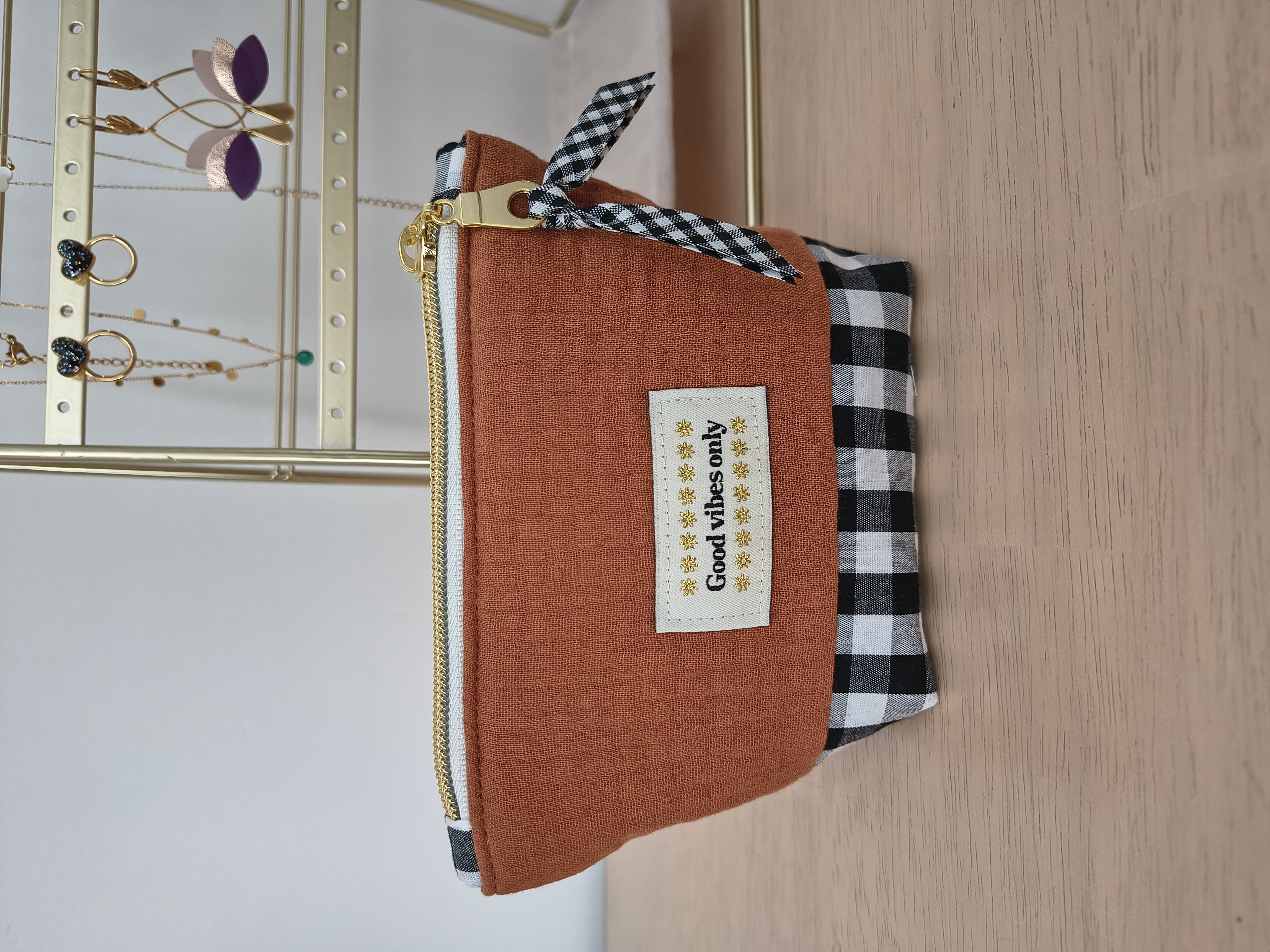 Mini trousse double gaze