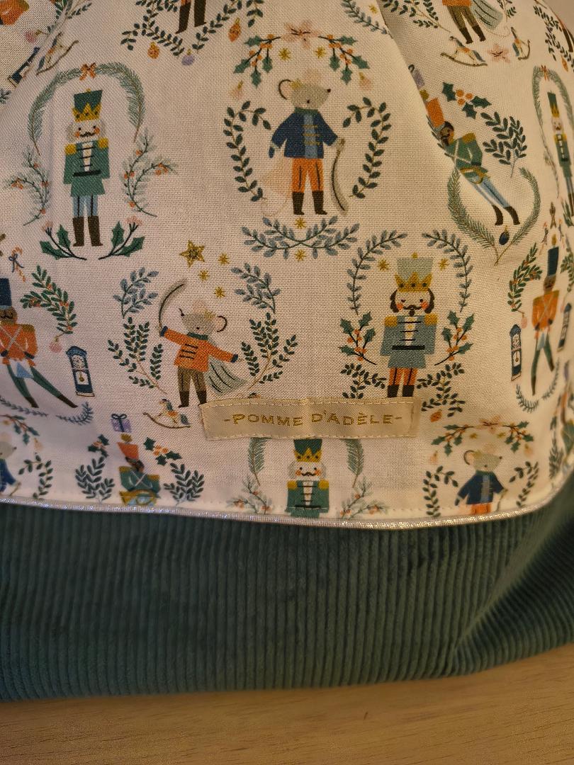 Sac à projet maxi casse-noisettes blanc