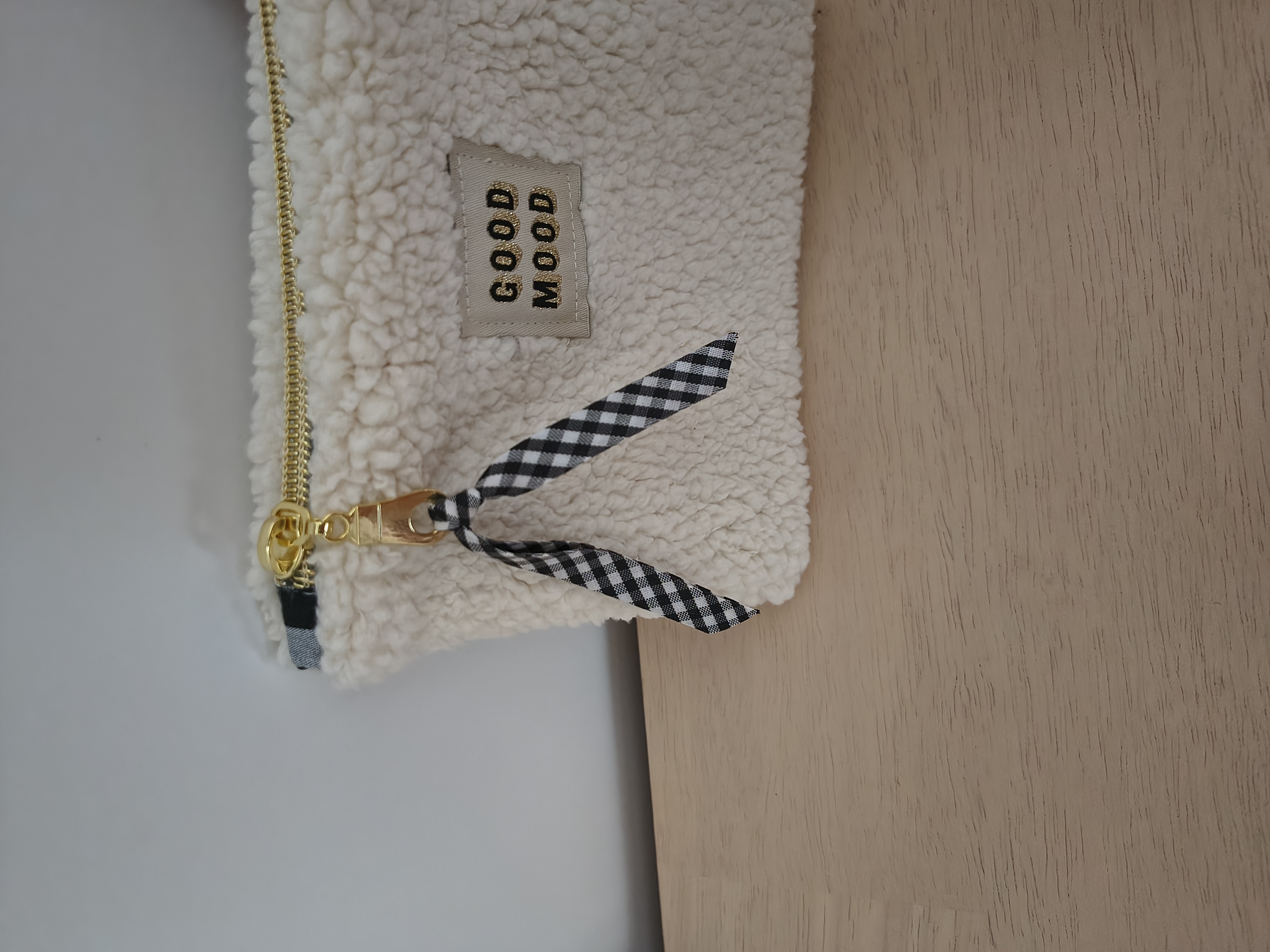 Pochette en fourrure petit modele