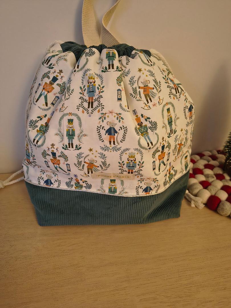 Sac à projet maxi casse-noisettes blanc