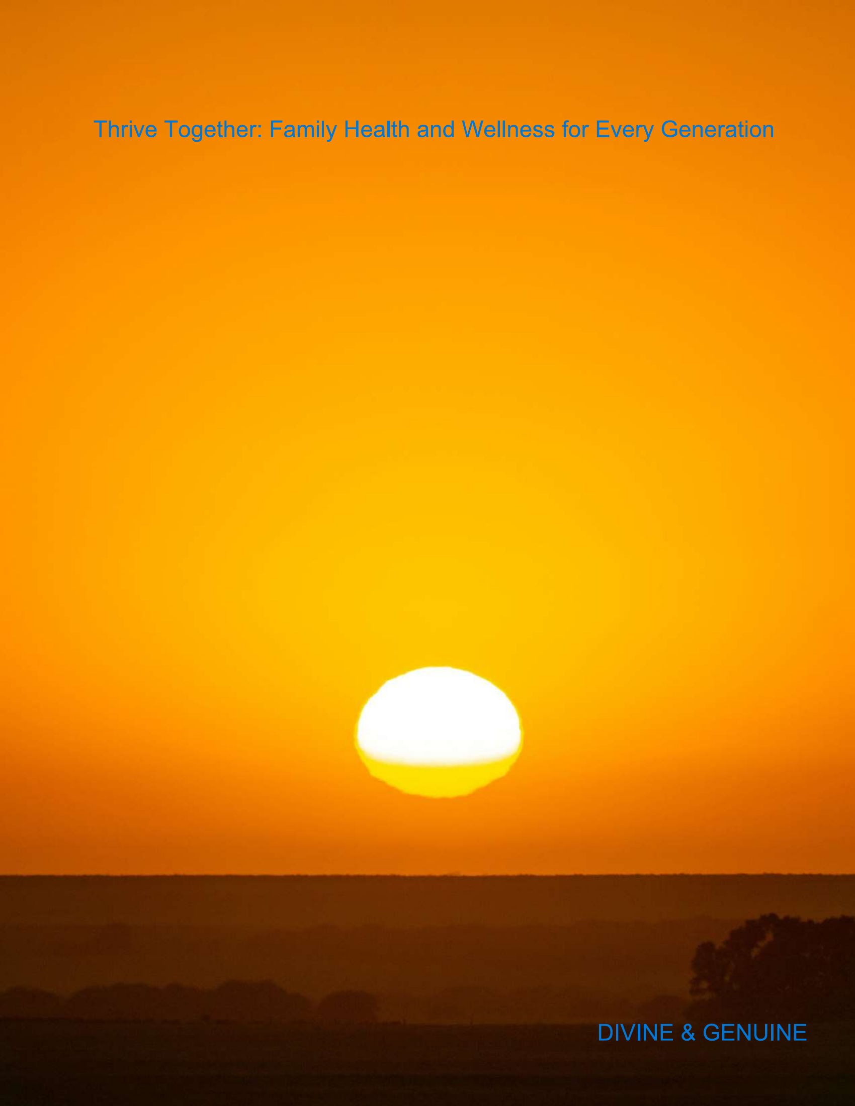 (free e-book) Thrive Together: Family Health and Wellness for Every Generation