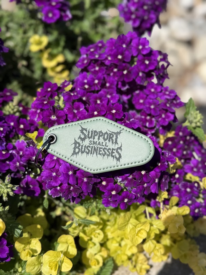 Support Small Businesses Keychain