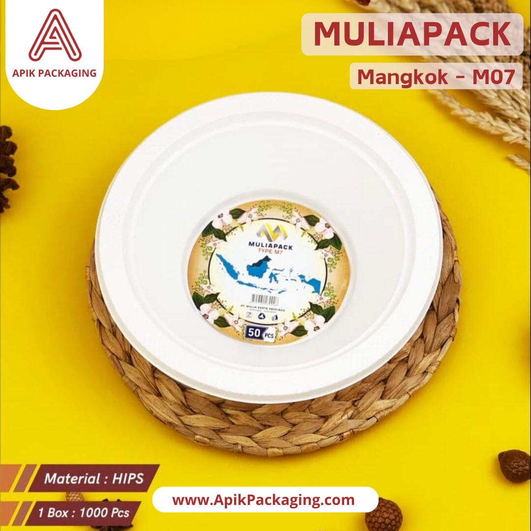 Muliapack - Mangkok Plastik HIPS