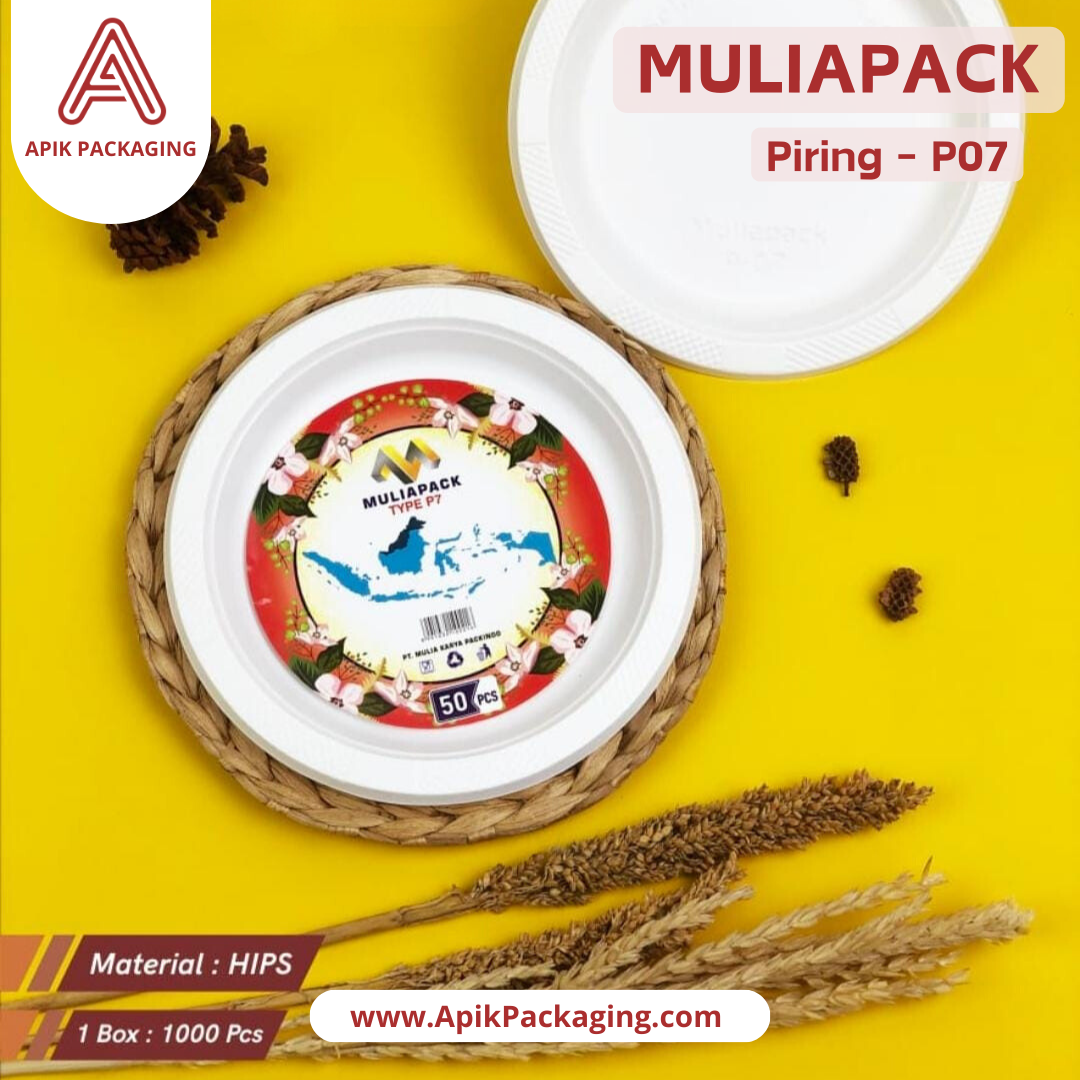 Muliapack - Piring Plastik HIPS