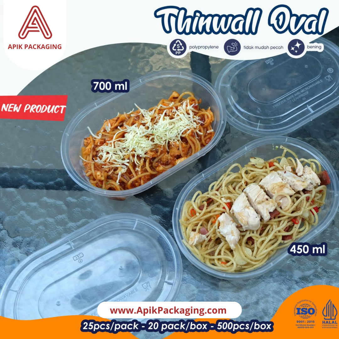 Thinwall Oval 450-700ML