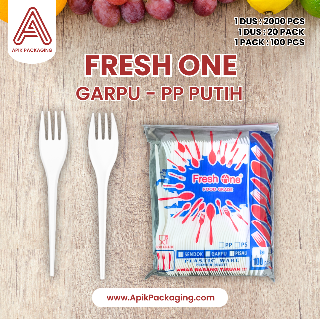 Garpu Plastik Fresh One