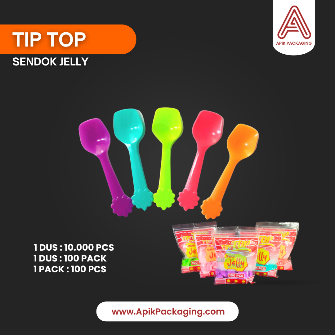 Sendok Jelly Warna Tip Top