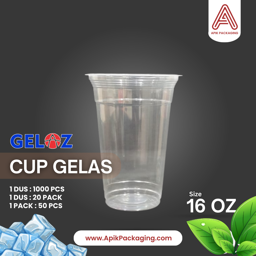 Gelas Gelas GELOZ 22 OZ, 16 OZ, 14 OZ, 12 OZ