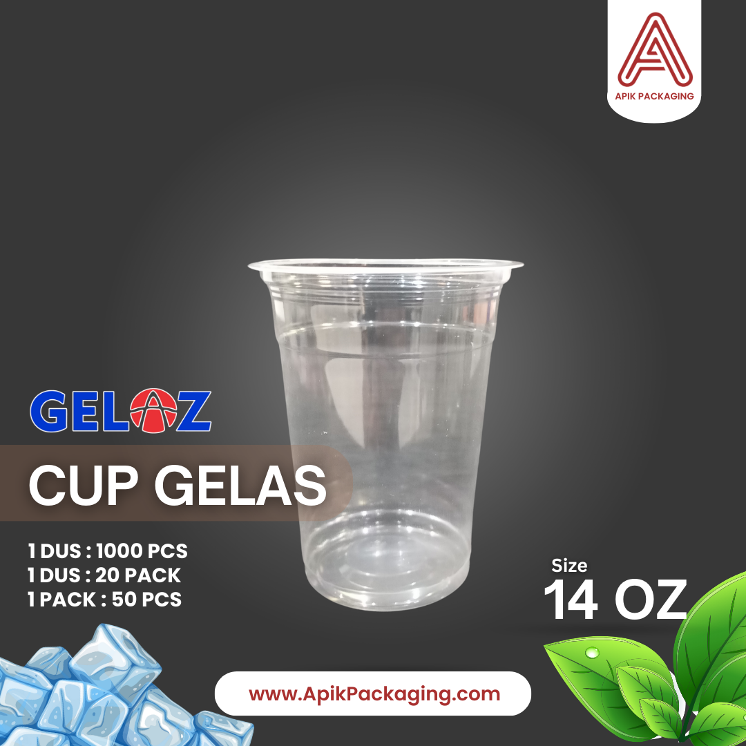 Gelas Gelas GELOZ 22 OZ, 16 OZ, 14 OZ, 12 OZ