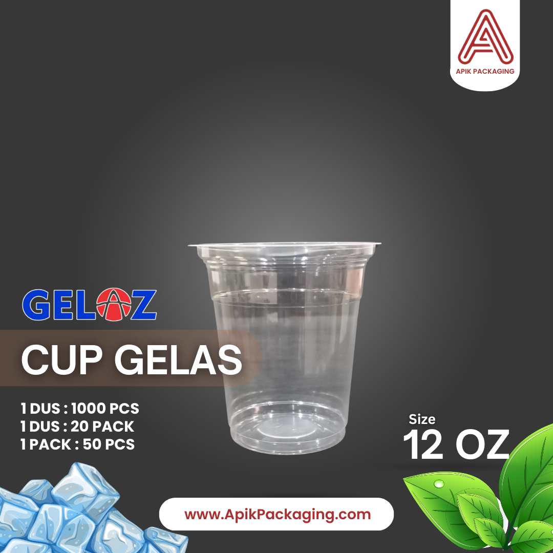 Gelas Gelas GELOZ 22 OZ, 16 OZ, 14 OZ, 12 OZ