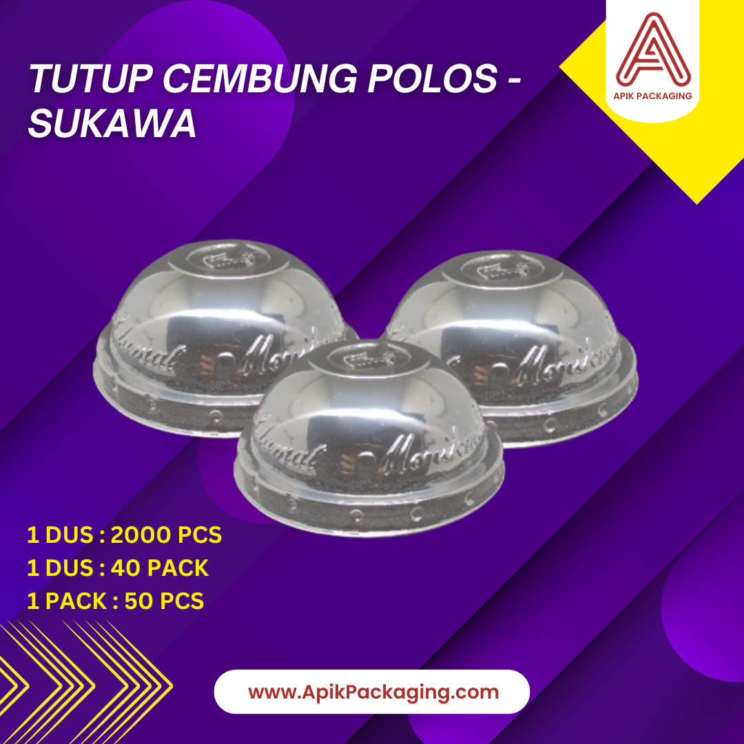 Tutup Cembung Polos Sukawa