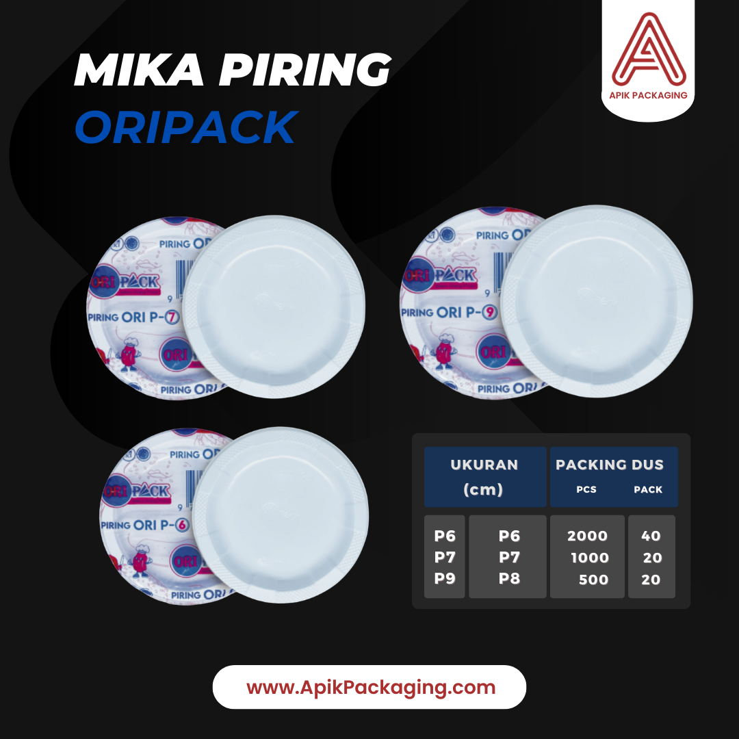 Mika Piring ( Oripack dan MKP) dan Mika Mangkok (Oripack dan MKP)