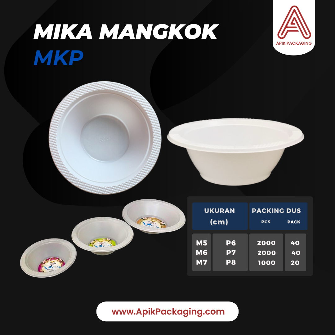 Mika Piring ( Oripack dan MKP) dan Mika Mangkok (Oripack dan MKP)