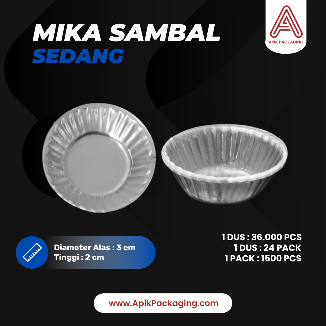 Mika Sambal Kecil, Sedang, Besar