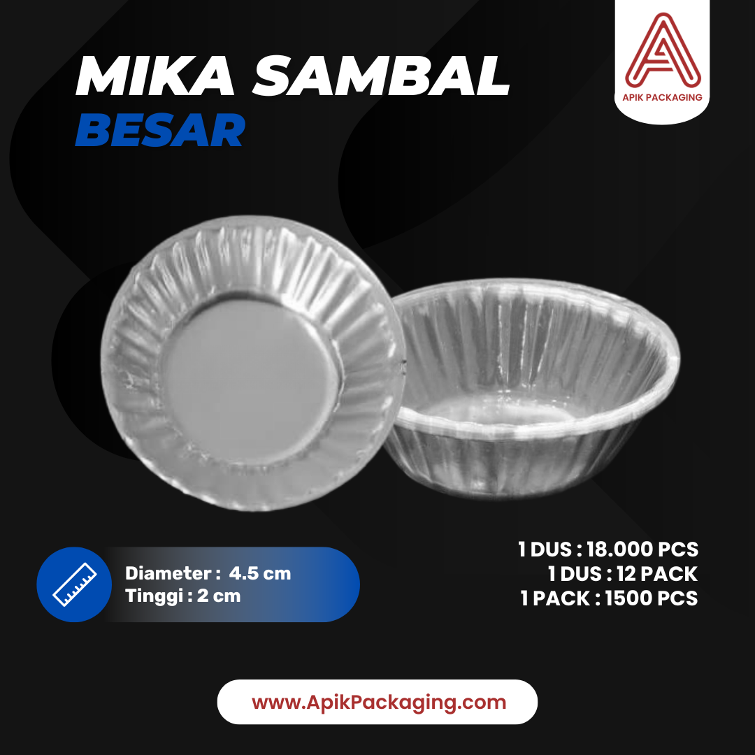 Mika Sambal Kecil, Sedang, Besar
